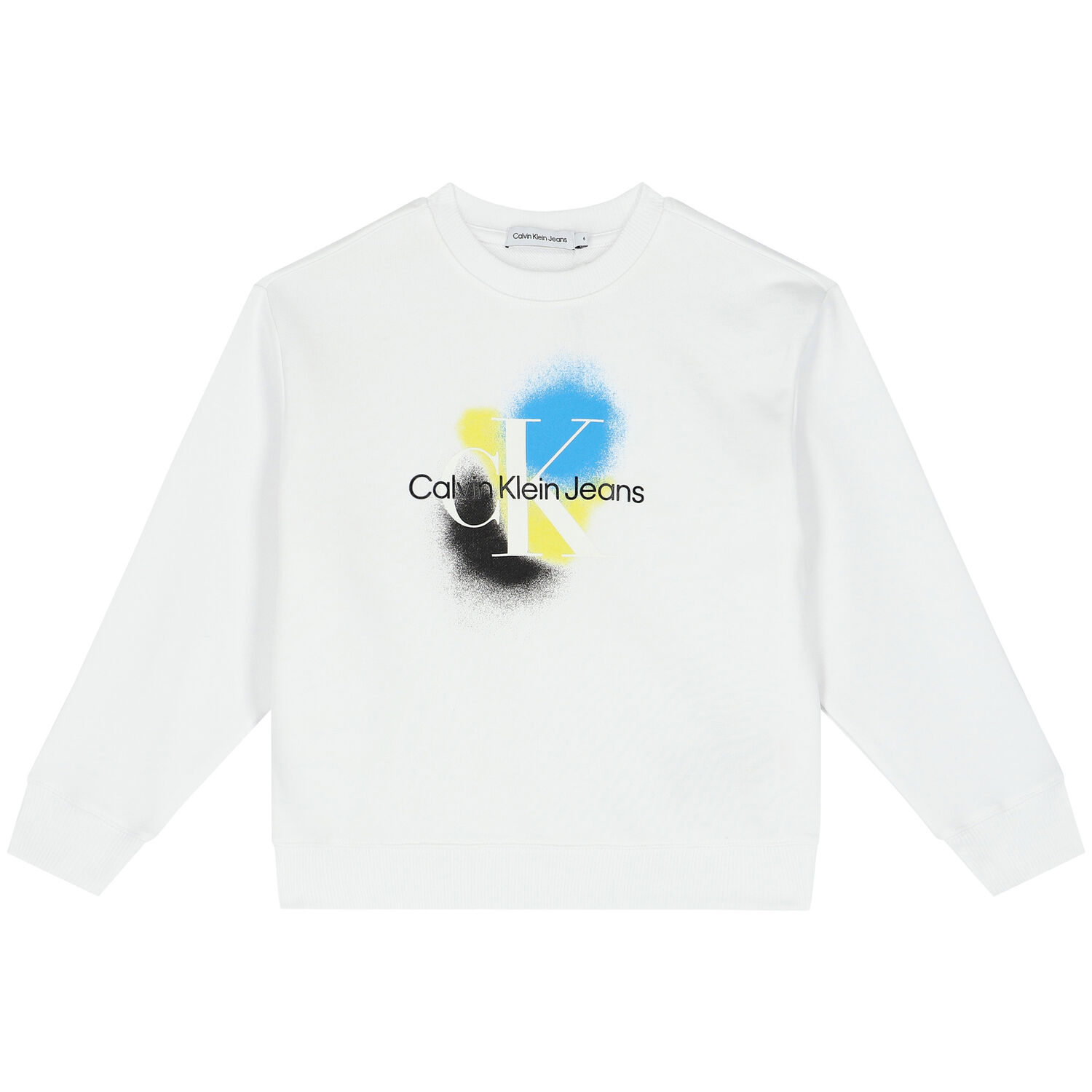 White Logo Sweatshirt, 1, hi-res image number null