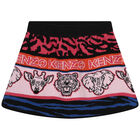 Girls Multi-Colored Logo Skirt, 1, hi-res