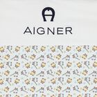 Baby Boys Blue & White Teddy Bear Logo Blanket, 1, hi-res