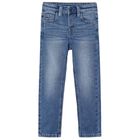 Boys Blue Denim Jeans, 1, hi-res