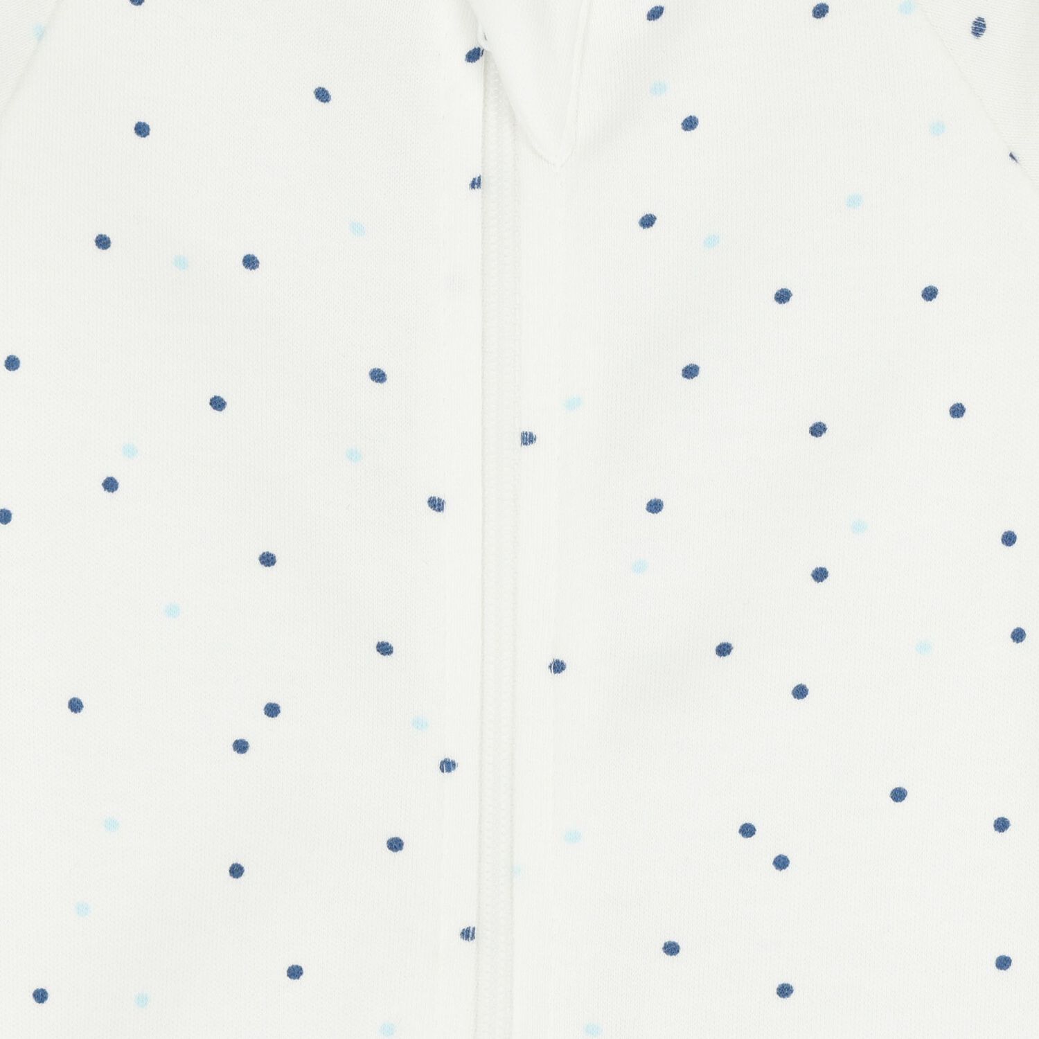 Baby Boys White & Blue Babygrows ( 2 Pack ), 3, hi-res image number null