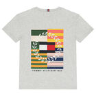 Boys Grey Logo T-Shirt, 1, hi-res