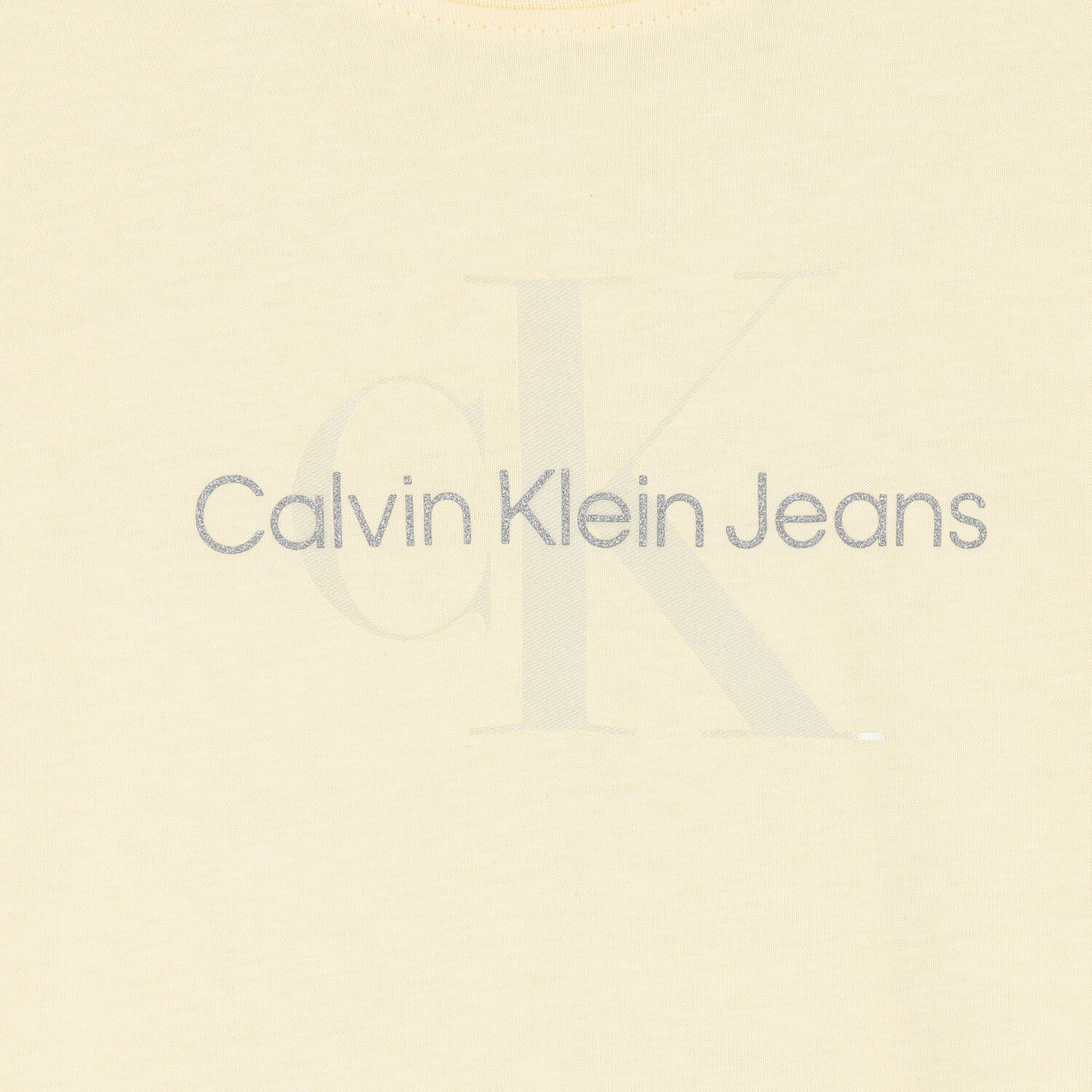 Girls Yellow Logo T-Shirt, 2, hi-res image number null