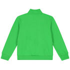 Boys Green & Navy Blue Tracksuit, 1, hi-res