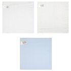 Baby Boys Ivory & Blue Muslin Swaddles ( 3-Pack ), 2, hi-res