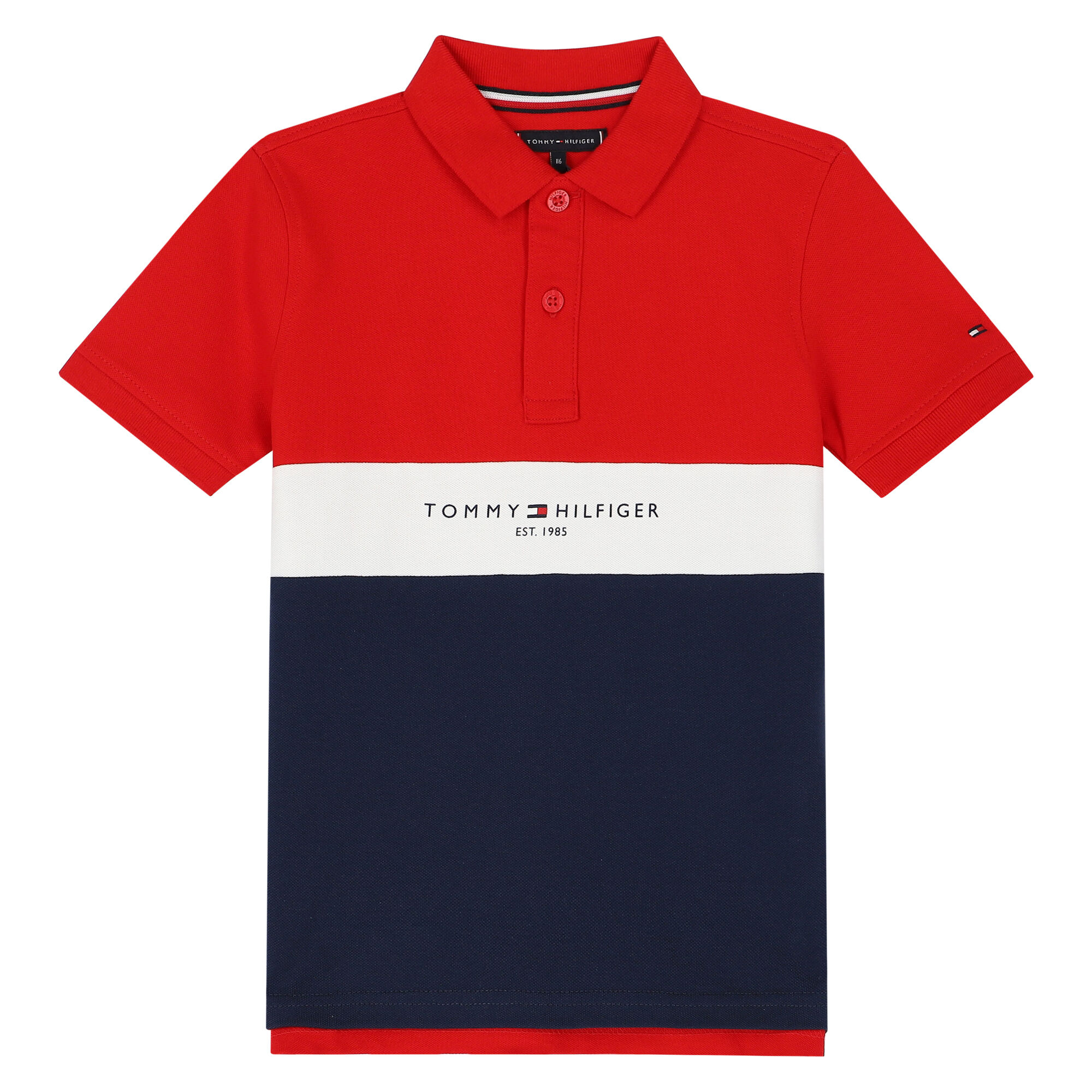 Polo red white and blue shirt outlet