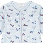 Baby Boys Blue Sky-High Planes Babygrow, 1, hi-res