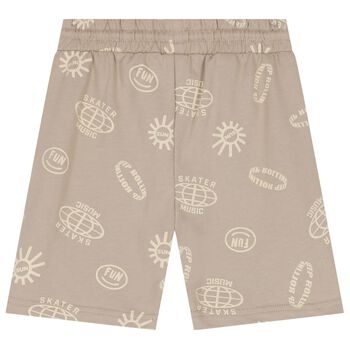 Boys Beige Shorts