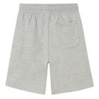 Boys Grey Jersey Shorts, 4, hi-res