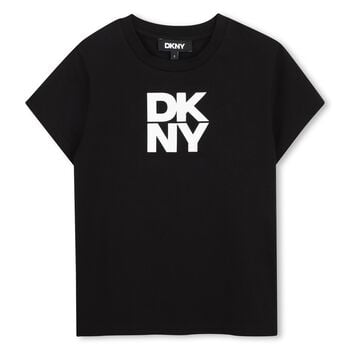 Girls Black Logo T-Shirt