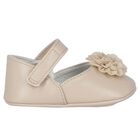 Baby Girls Ivory Pre Walker Shoes, 4, hi-res