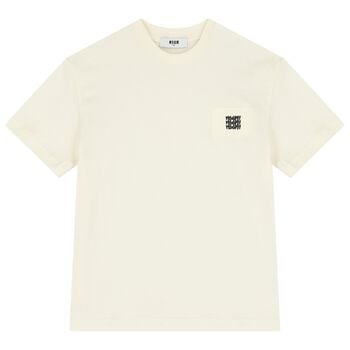 Boys Ivory Logo T-Shirt