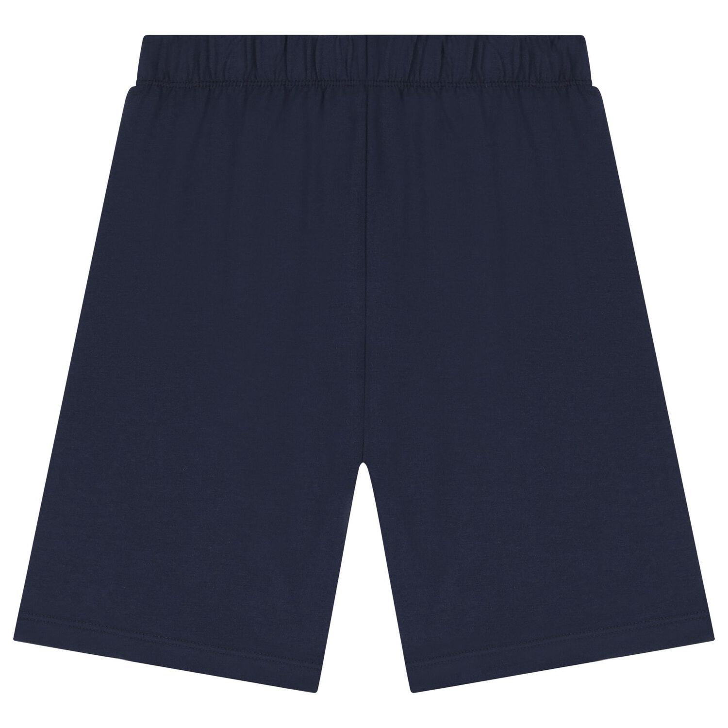 Boys White & Navy Blue Logo Pyjamas, 1, hi-res