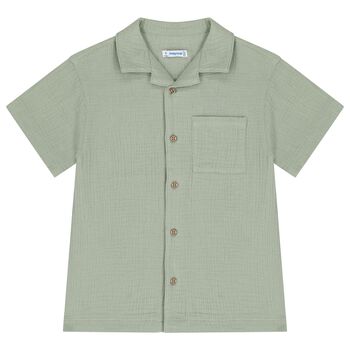 Boys Green Shirt