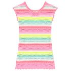 Girls Multi-Coloured Knitted Dress, 1, hi-res