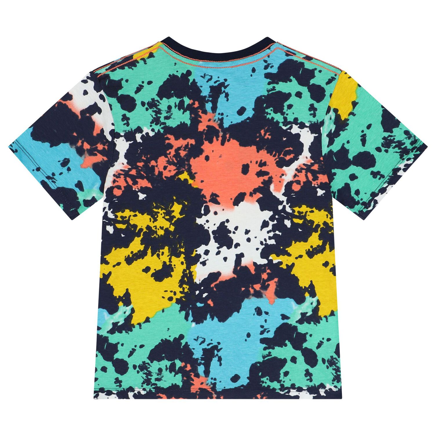 Boys Multi-Coloured Abstract T-Shirt, 1, hi-res