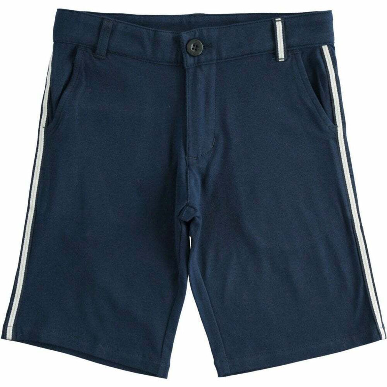 Boys Navy Shorts, 1, hi-res