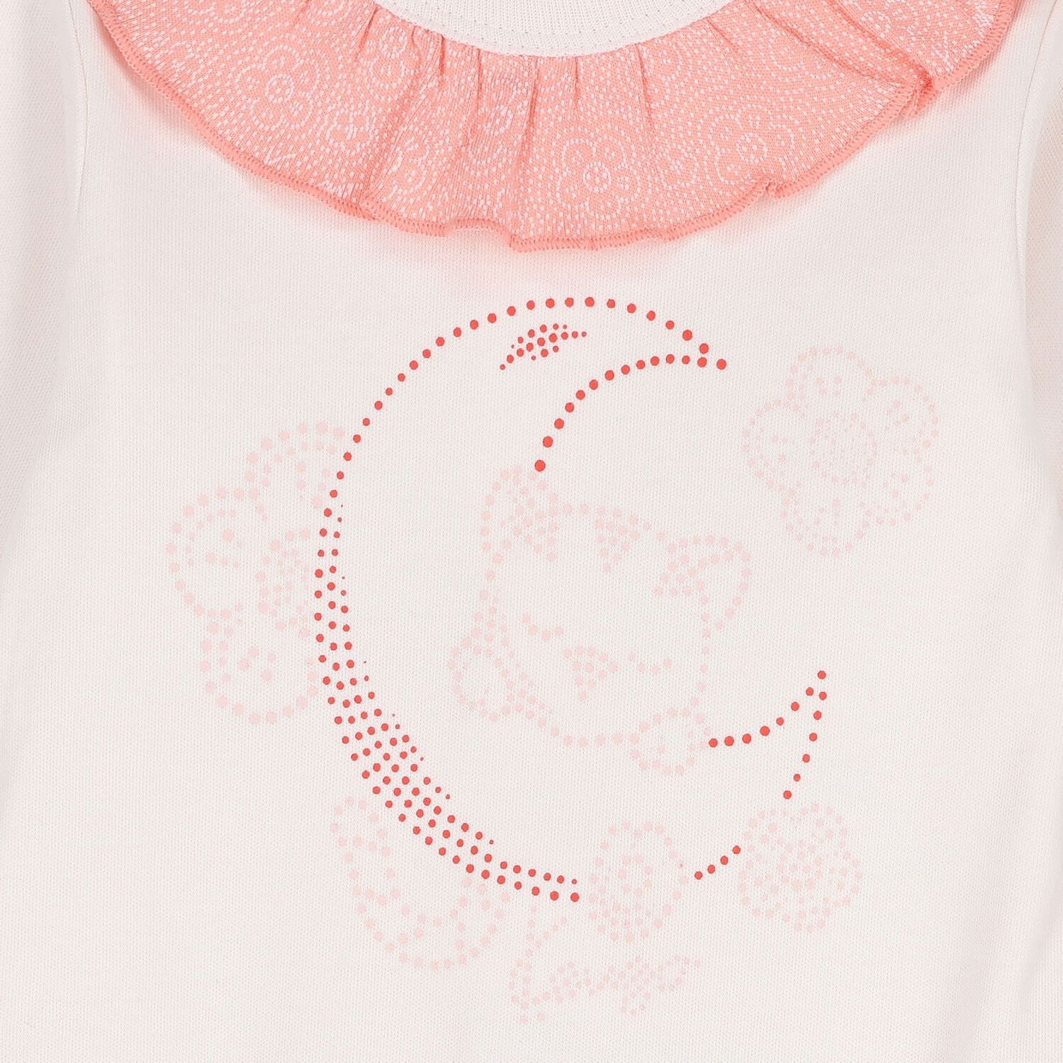 Baby Girls White Tiger Babygrow, 1, hi-res