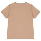 Boys Beige T-Shirts ( 2 Pack ), 1, hi-res
