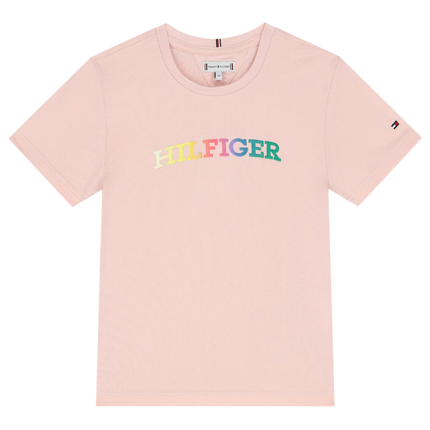 Girls Pink Logo T-Shirt, 1, hi-res