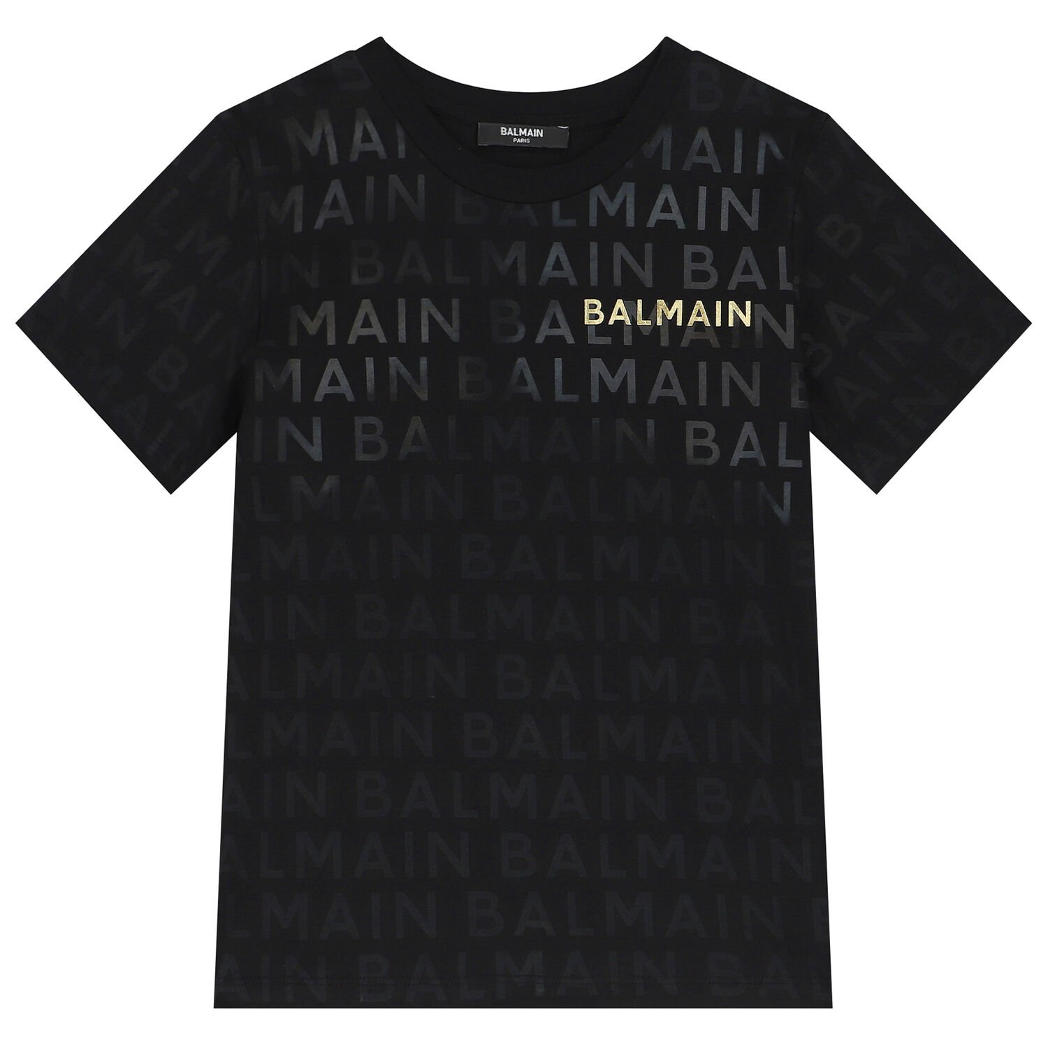 Black & Gold Logo T-Shirt, 1, hi-res