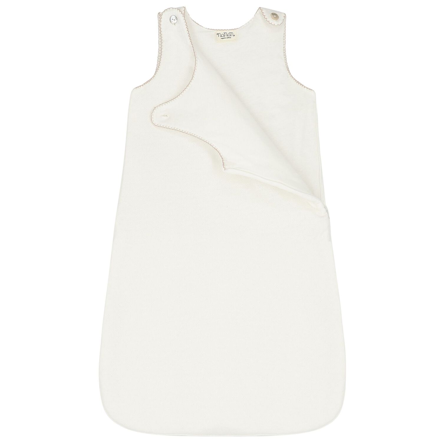 Beige Baby Sleeping Bag, 2, hi-res