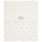 Ivory Teddy Bear Baby Blanket, 1, hi-res