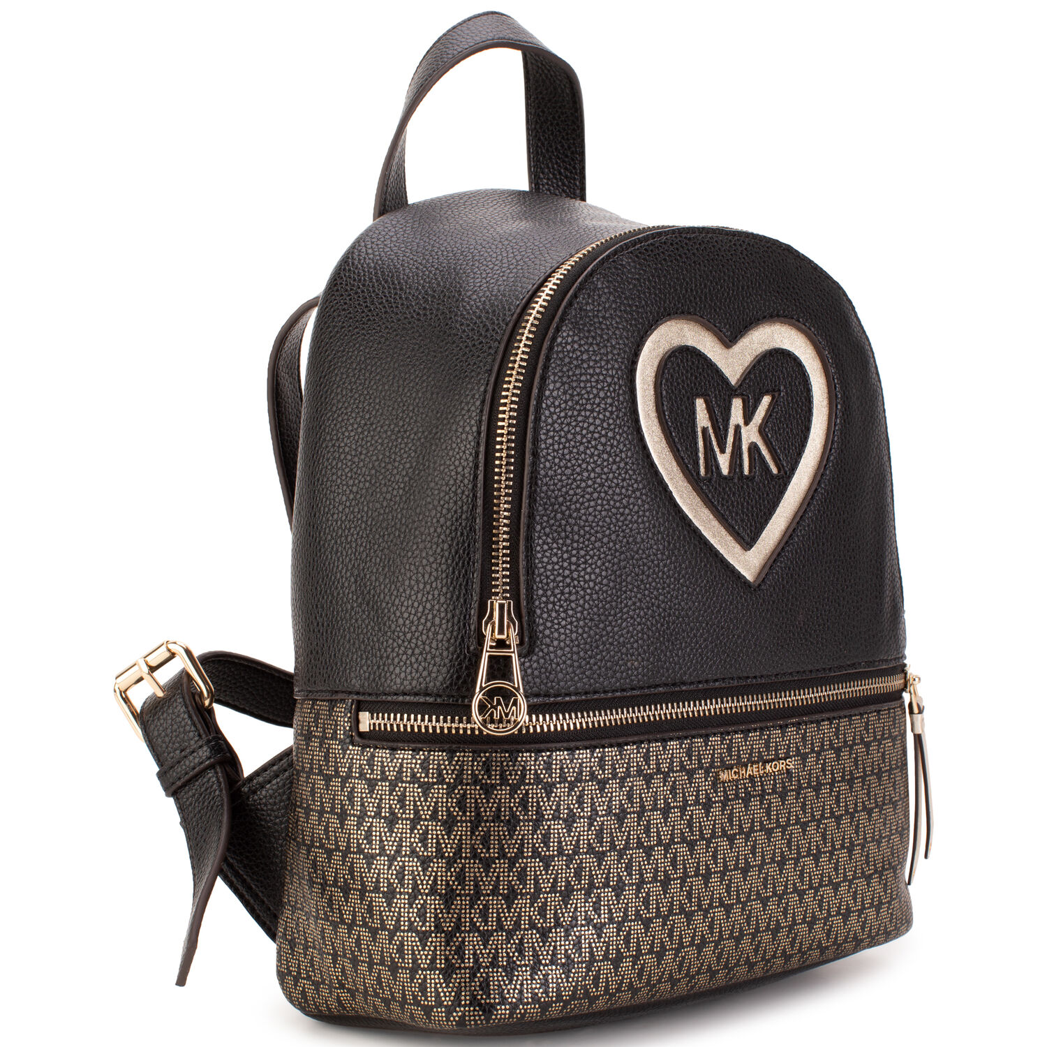 Girls Black Logo Backpack, 1, hi-res image number null