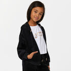 Girls White Logo Crop Top, 1, hi-res