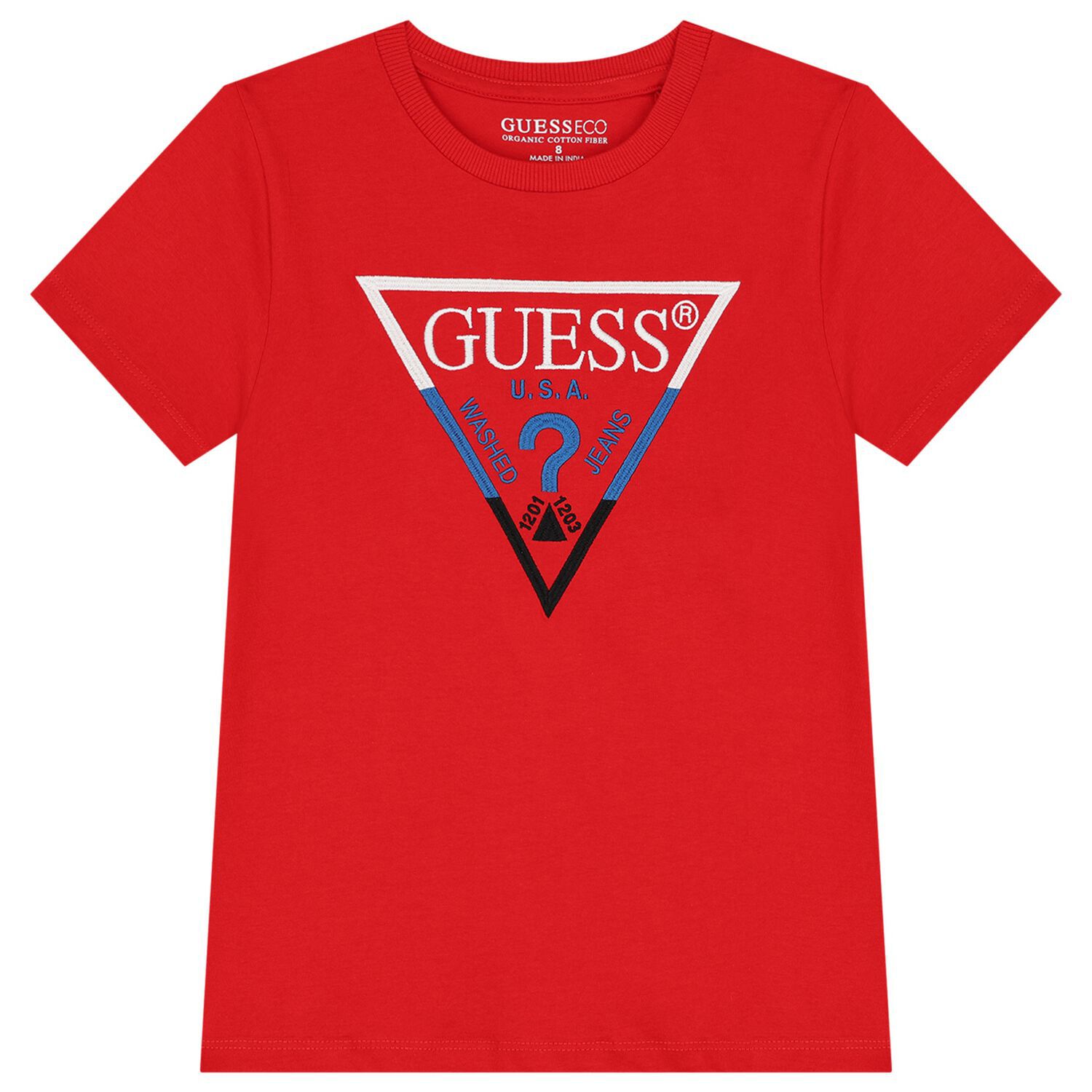 Boys Red Logo T-Shirt, 1, hi-res image number null