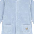 Baby Boys Blue Clouds Babygrow, 1, hi-res