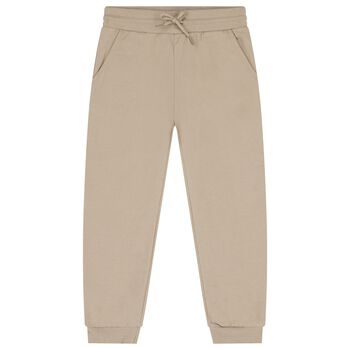 Boys Beige Joggers
