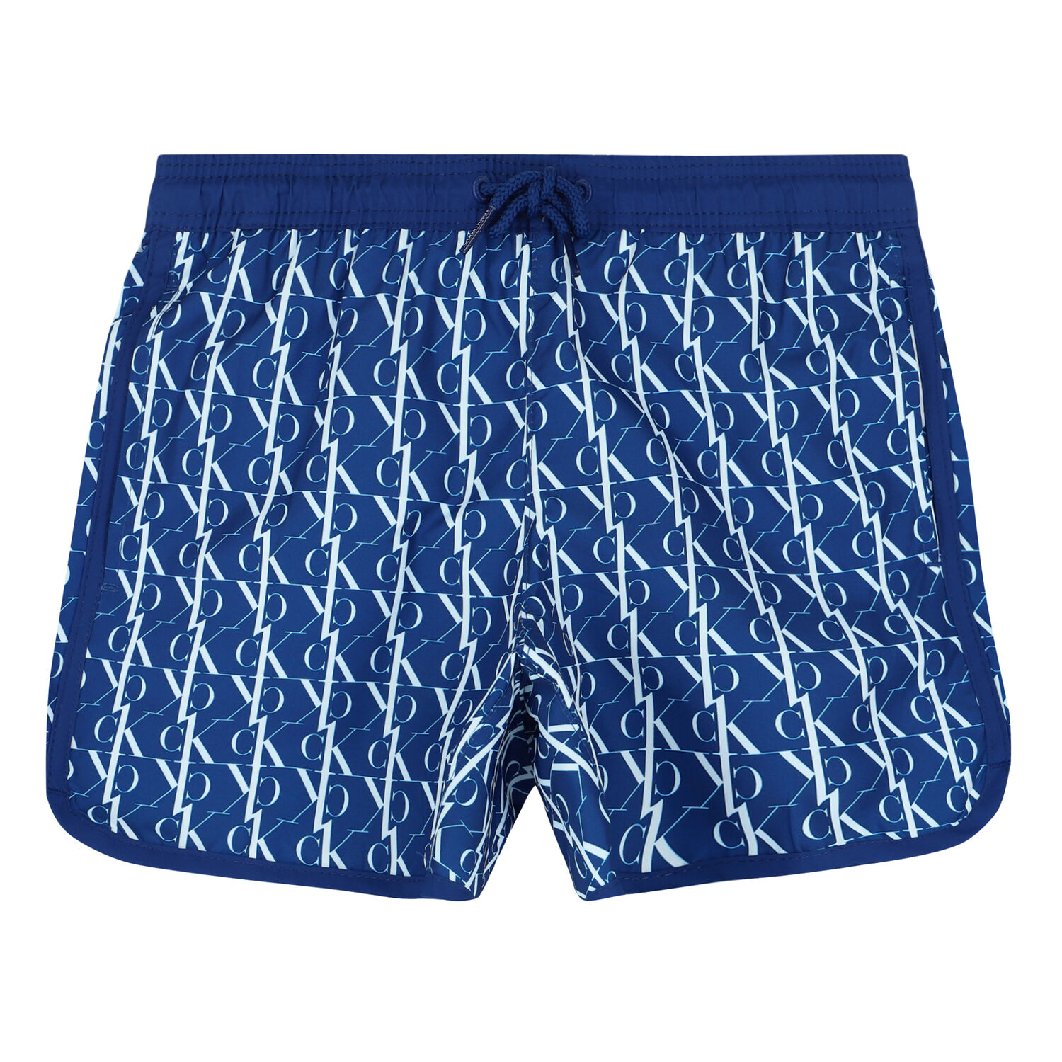 Boys Blue Logo Swim Shorts, 1, hi-res image number null