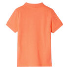 Boys Orange Polo Shirt, 6, hi-res