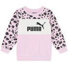 Girls Pink Logo Sweatshirt, 1, hi-res