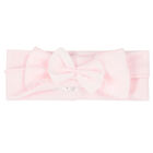 Baby Girls Pink Bow Headband, 1, hi-res
