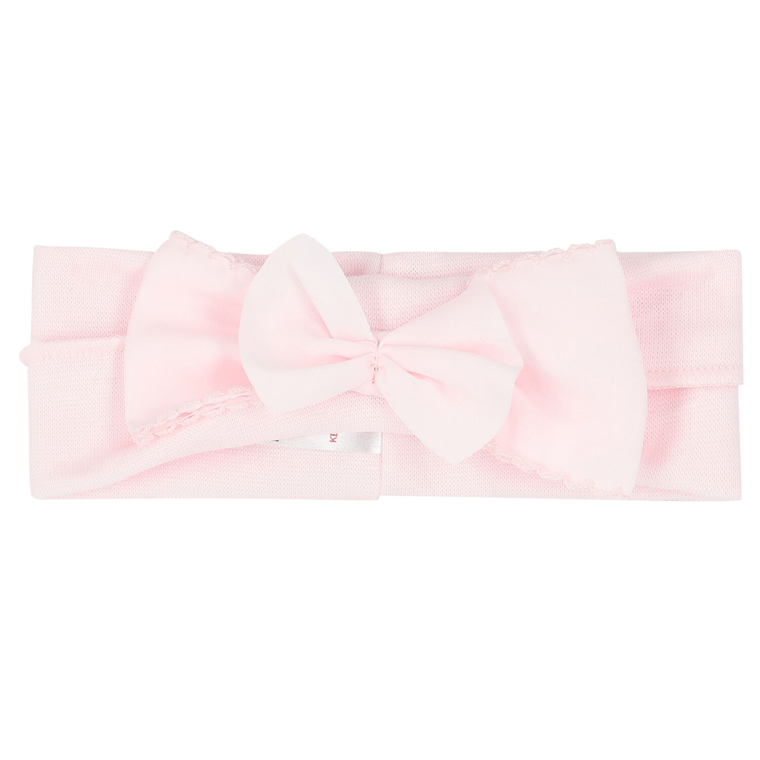 Baby Girls Pink Bow Headband, 1, hi-res