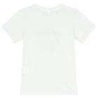 Boys White Beach T-Shirt, 2, hi-res