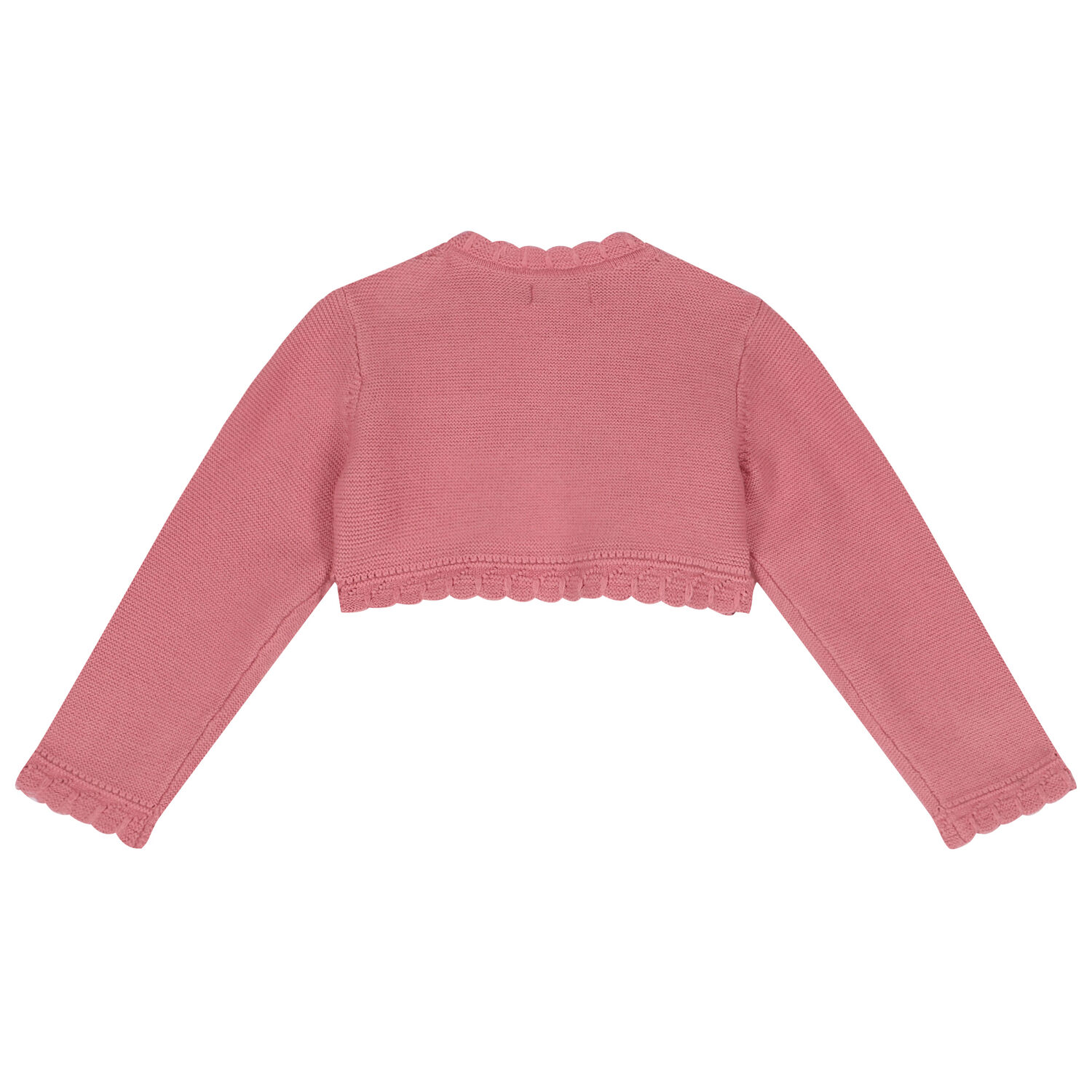 Younger Girls Pink Bolero Cardigan, 1, hi-res