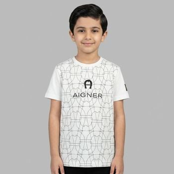Boys White Logo T-Shirt