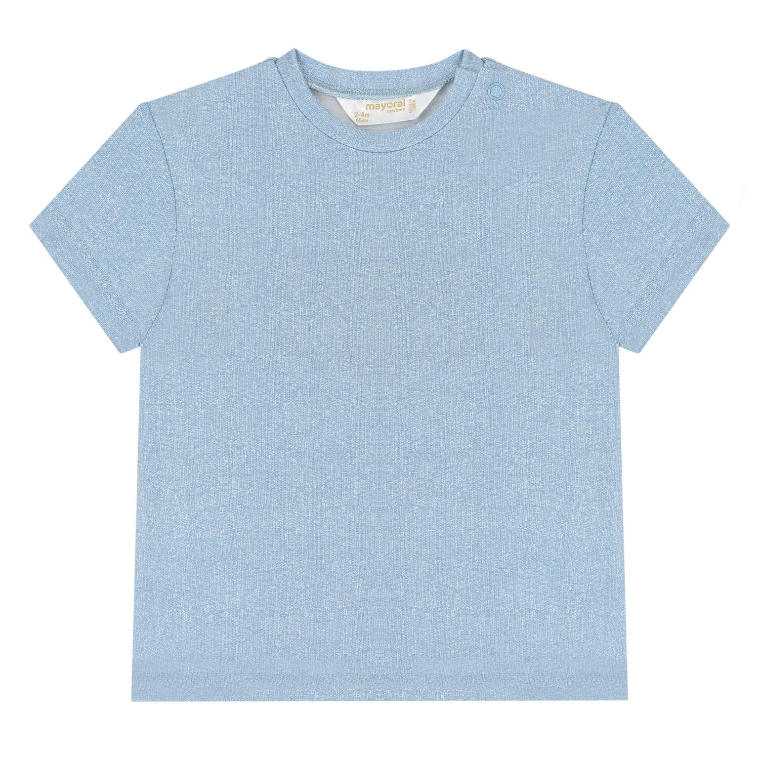 Baby Boys Blue & Ivory Dungaree set, 1, hi-res