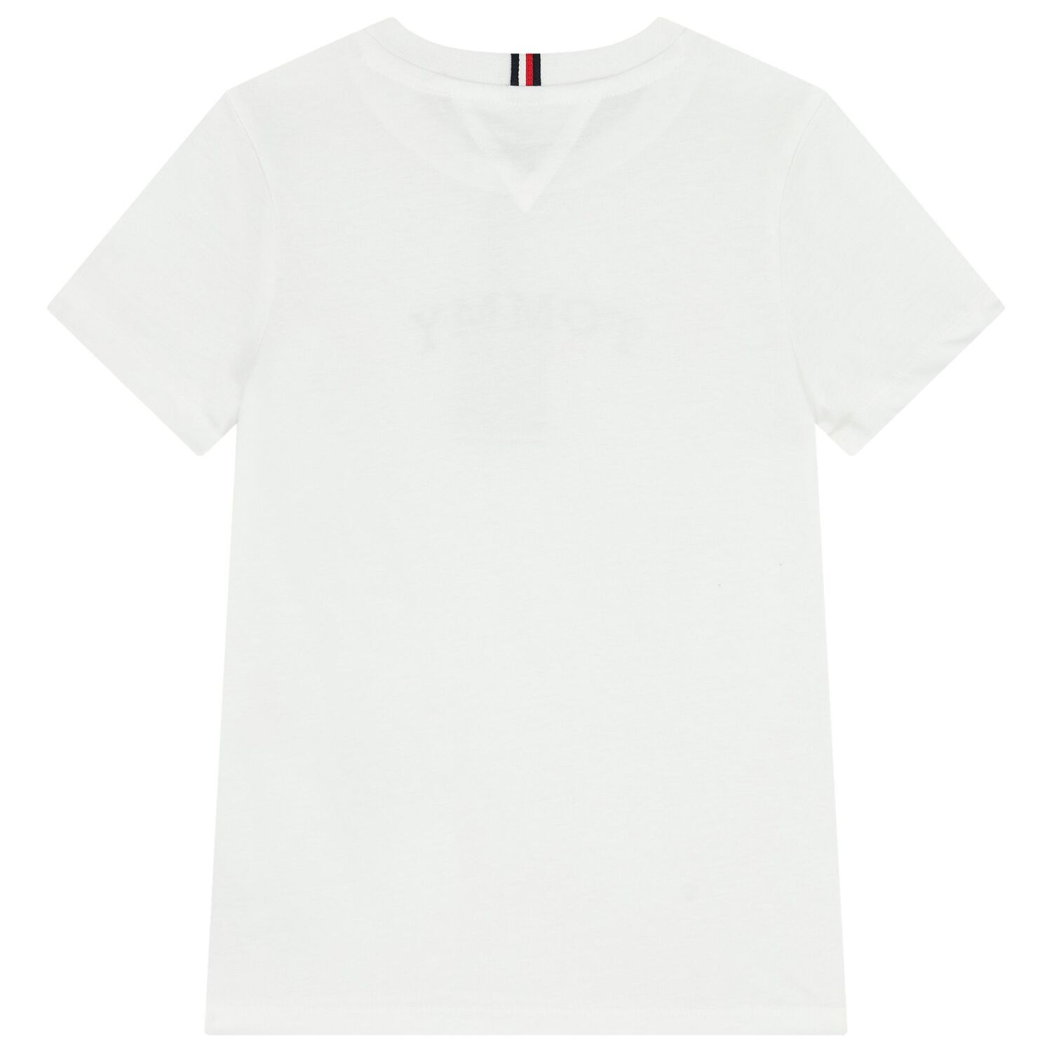 Boys White Logo T-Shirt, 1, hi-res