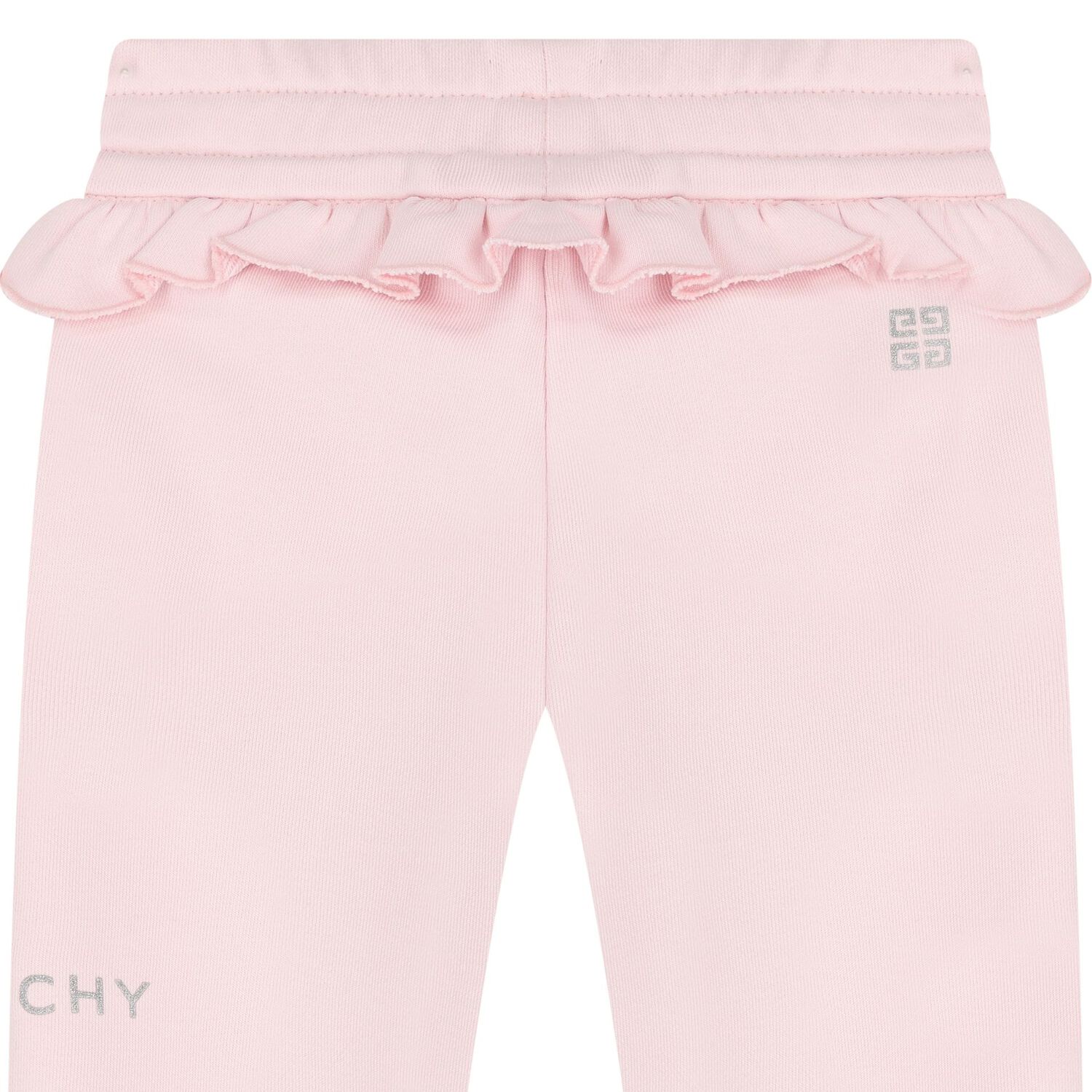 Younger Girls Pink Logo Joggers, 1, hi-res