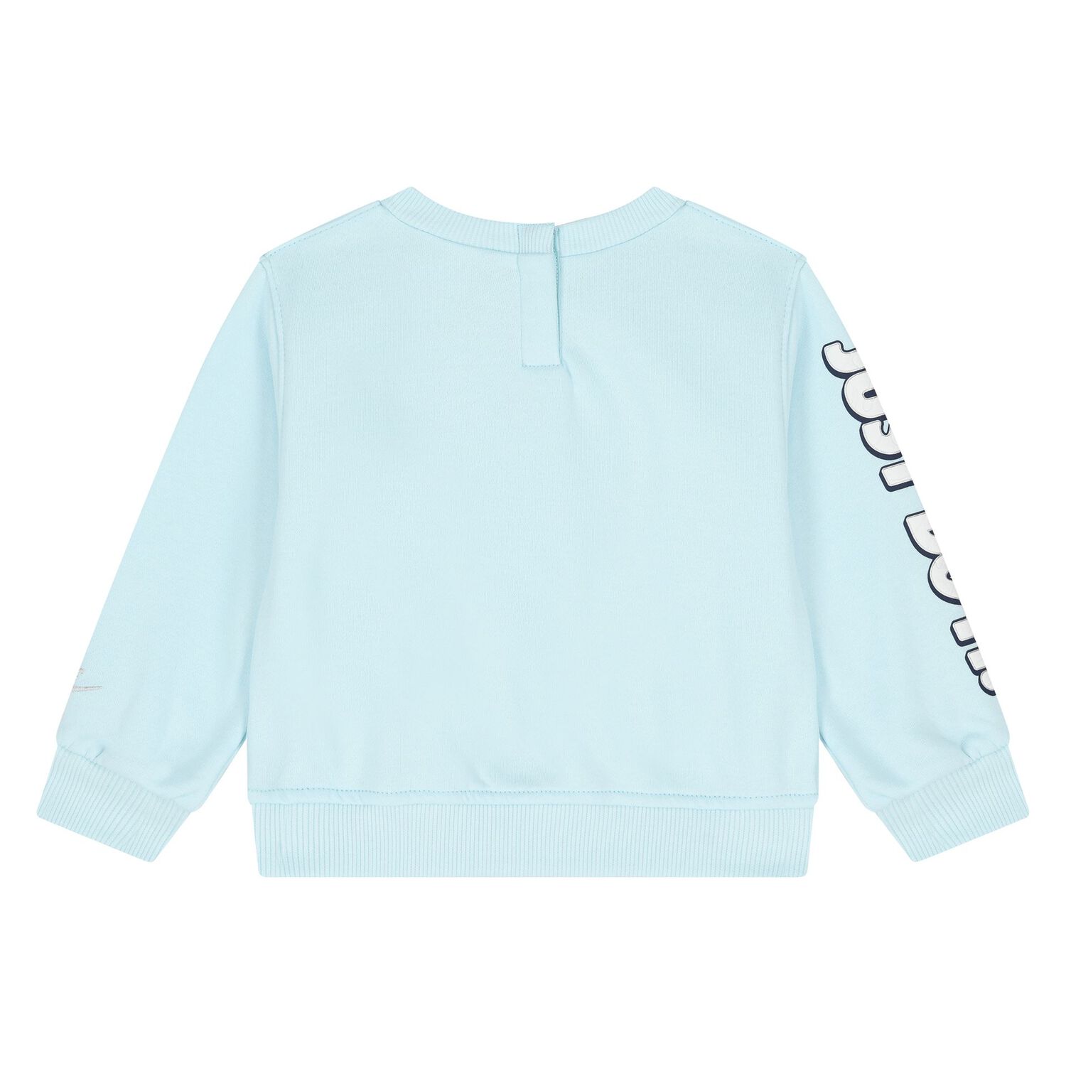 Younger Boys Blue & Navy Blue Logo Tracksuit, 1, hi-res