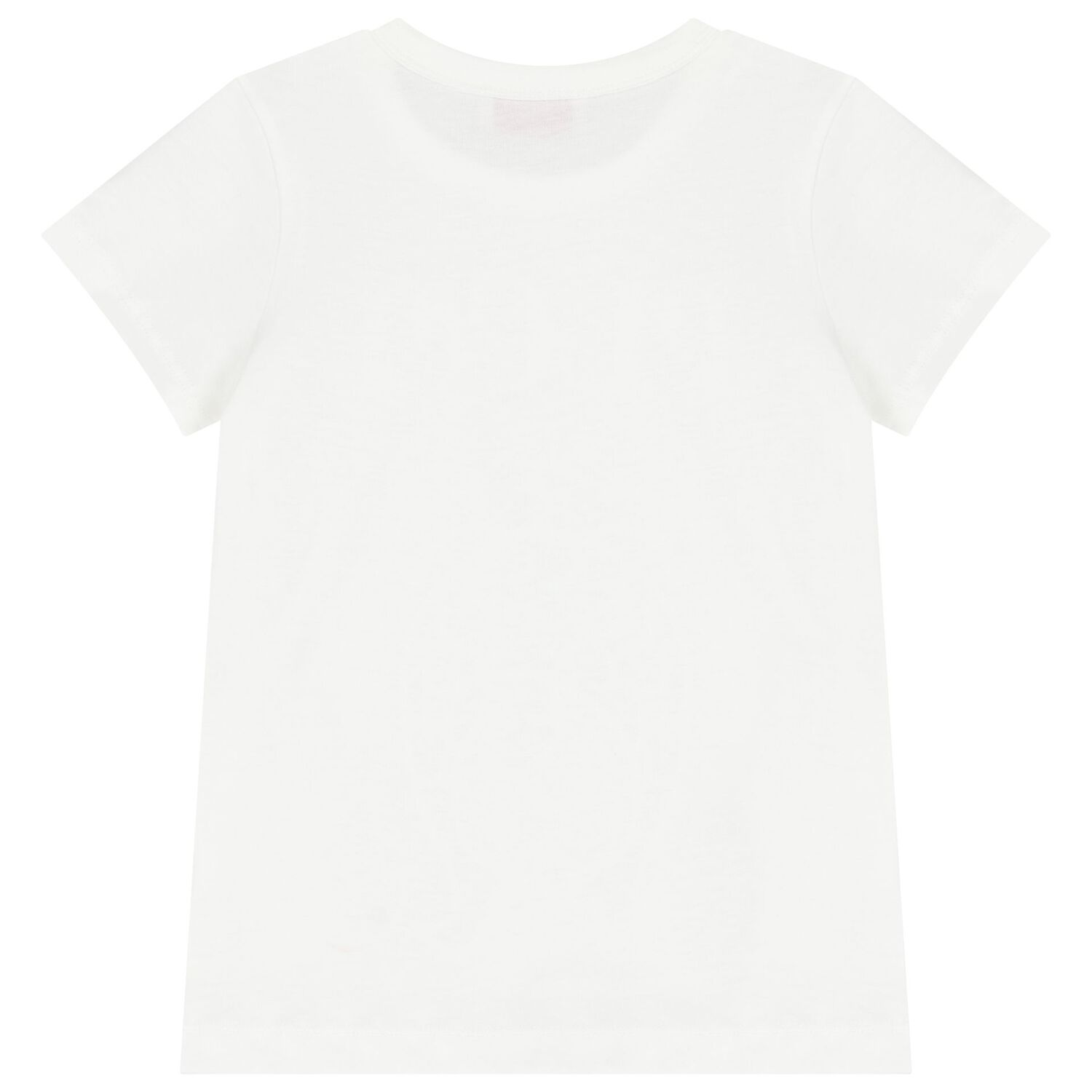 Girls White Logo Fontane T-Shirt, 4, hi-res