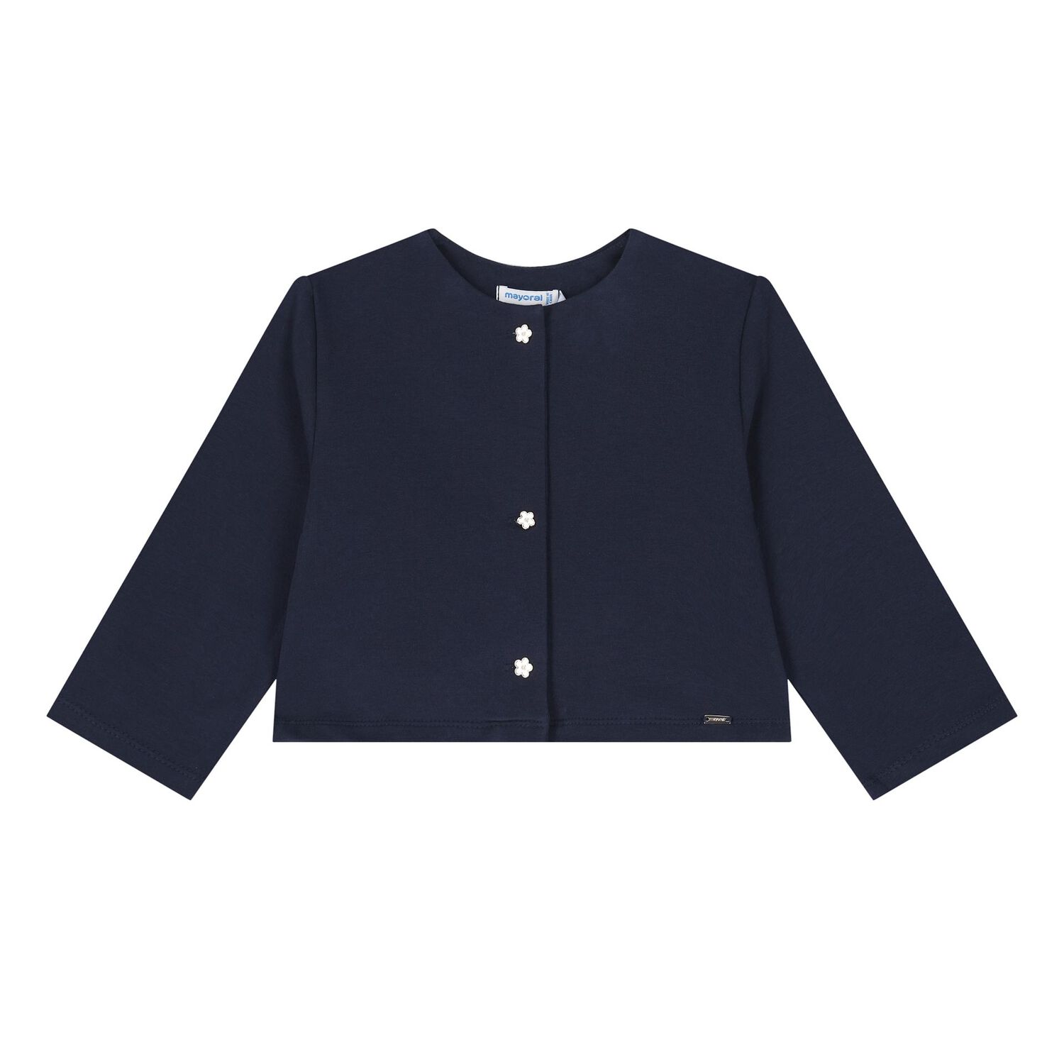 Younger Girls Navy Blue, Gold & Ivory Skirt Set, 2, hi-res image number null