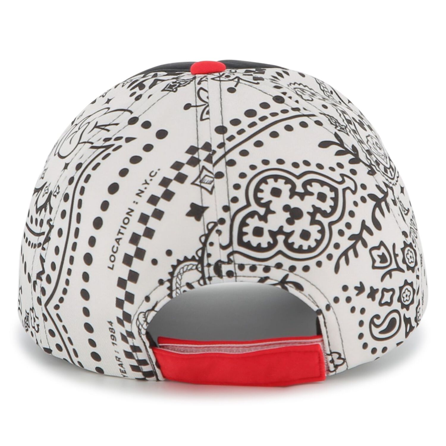 Black, White & Red Disney Cap, 1, hi-res image number null