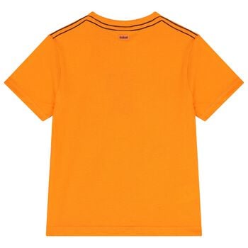 Girls Orange Beach T-Shirt