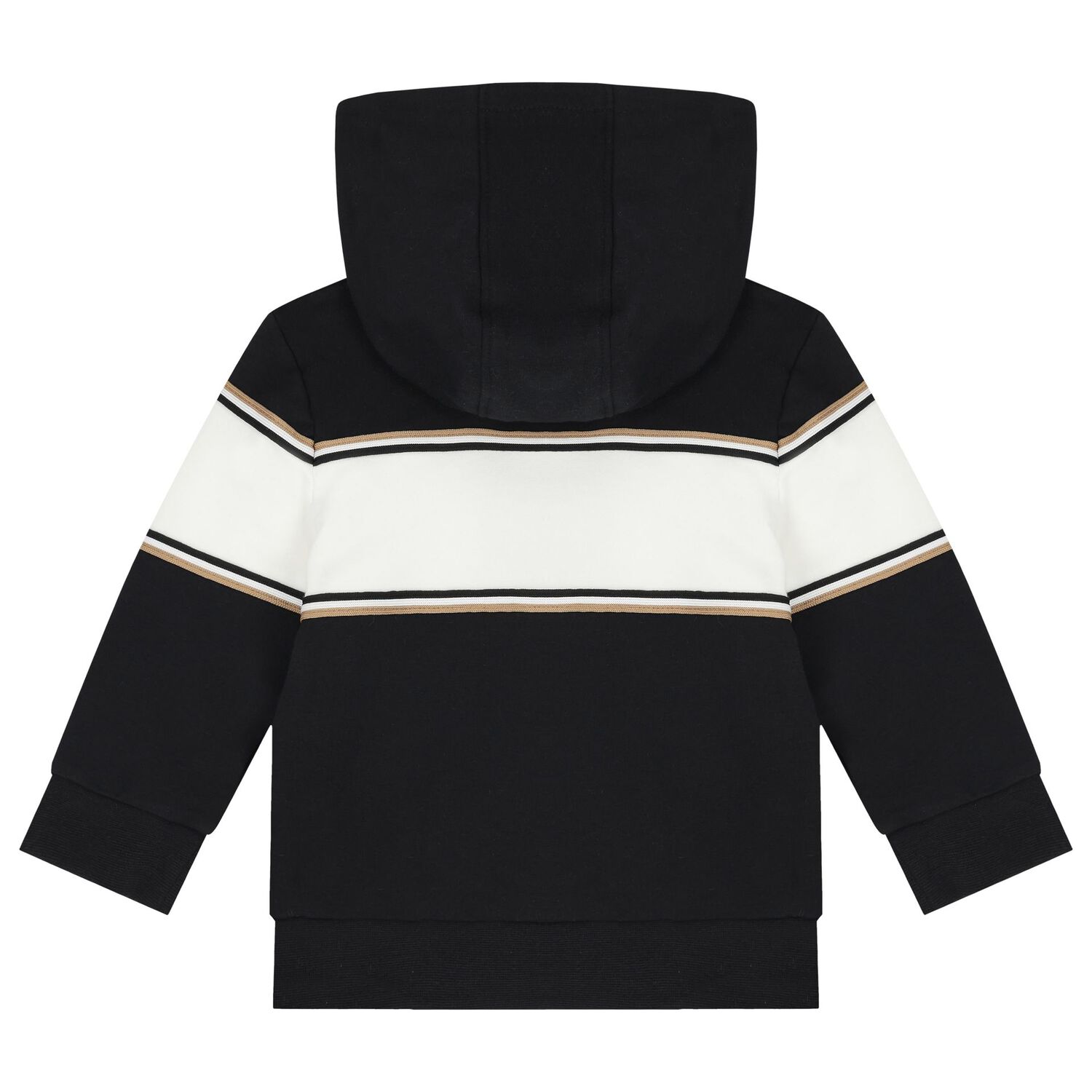 Baby Boys Black Logo Tracksuit, 1, hi-res