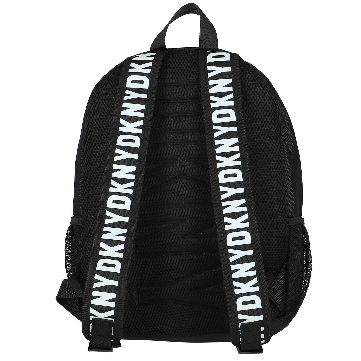 Black Logo Backpack, 1, hi-res